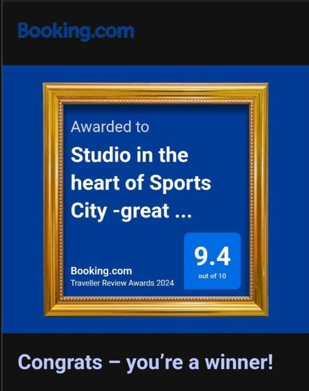 Studio In The Heart Of Sports City -Great View & Amenities! Dubaj Zewnętrze zdjęcie